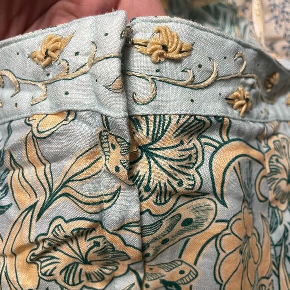 NWT Large AGUA BY AGUA BENDITA Magnolia Floral Maxi Halter Dress - Picture 11 of 12